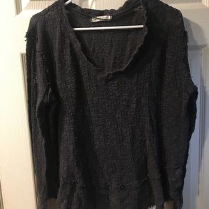 Free People Waffle Knit Thermal